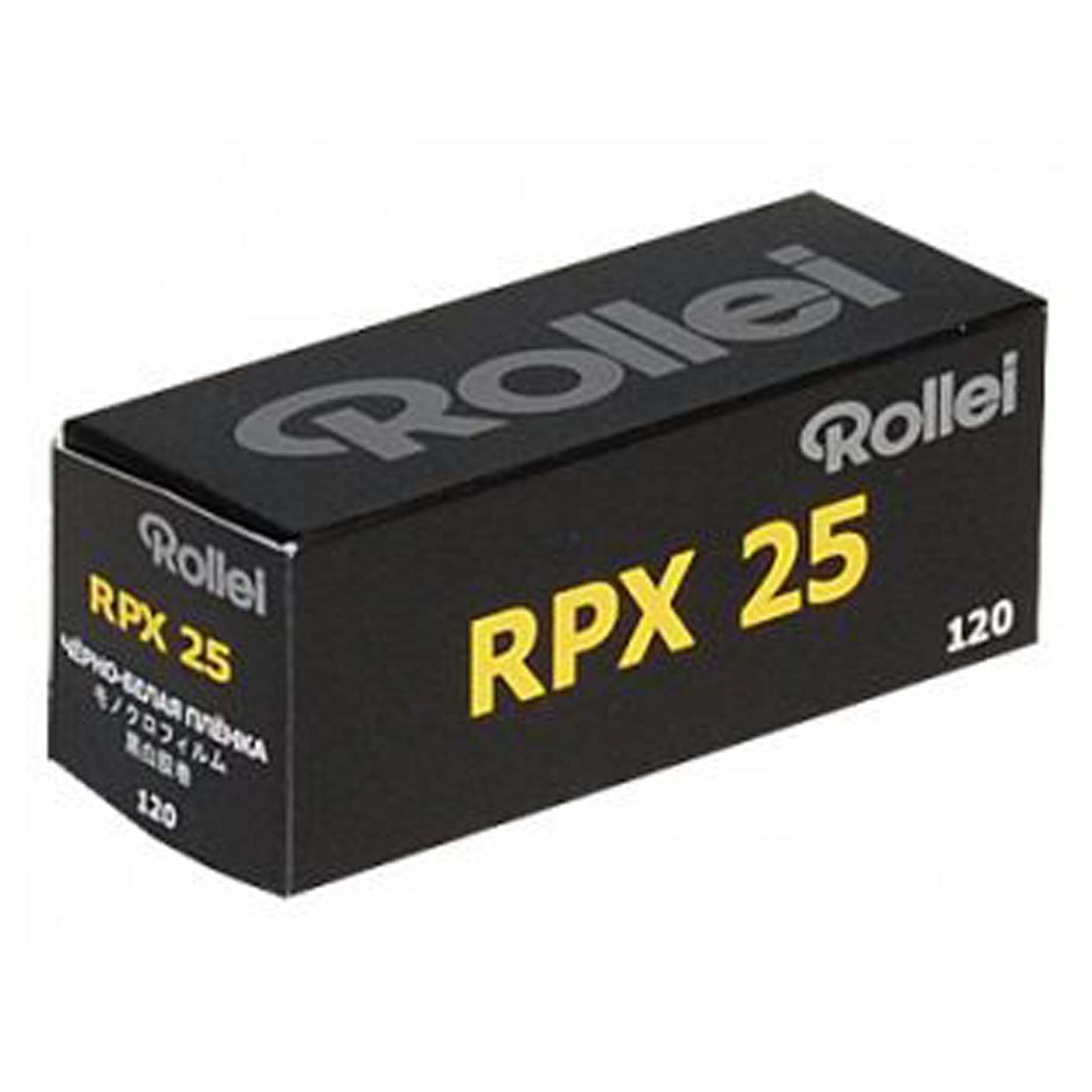 Rollei RPX 25 zwartwit 25 ISO 120 rolfilm (Expiratiedatum 02-2026)