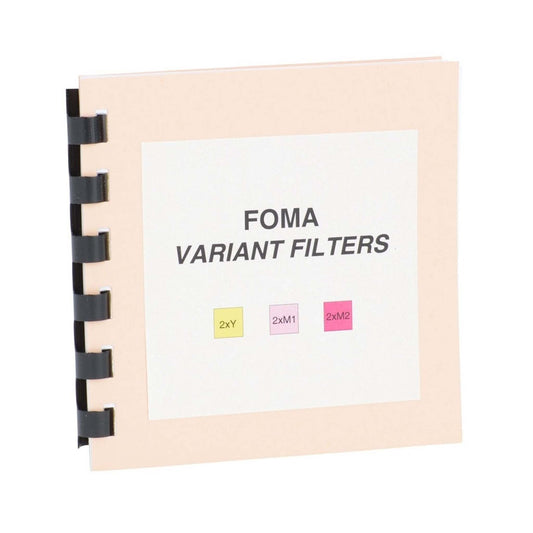 Foma Multigrade filter set 8,9x8,9cm 6 filters