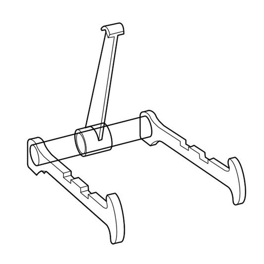 Multi Standaard, kunststof, 10cm hoge steun