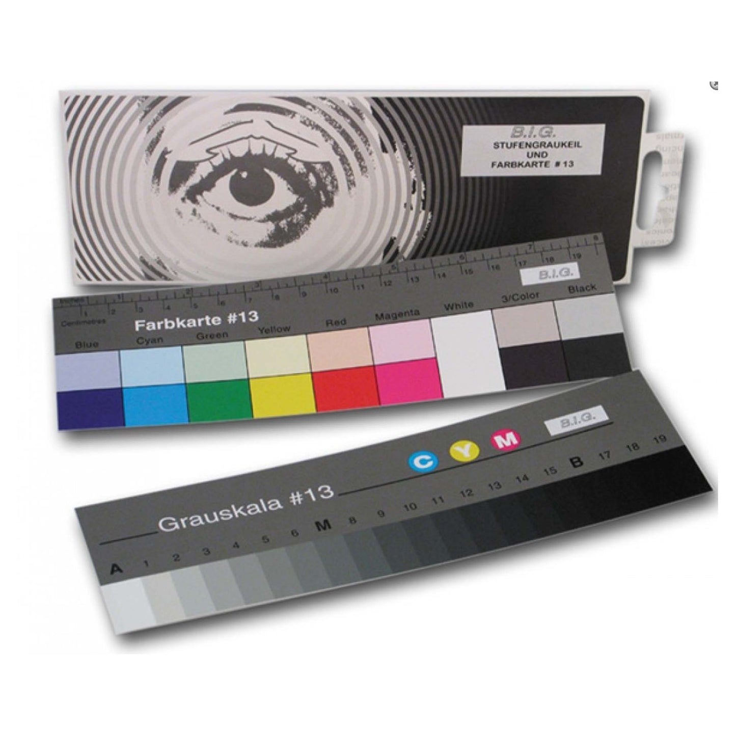 Kodak B.I.G. Q-13 Color Separation Guide and Grey Scale Small