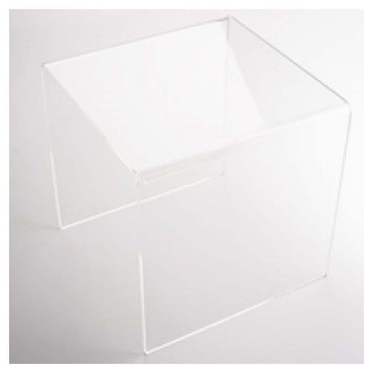 Plexiglas standaard transparant 10x10x10cm