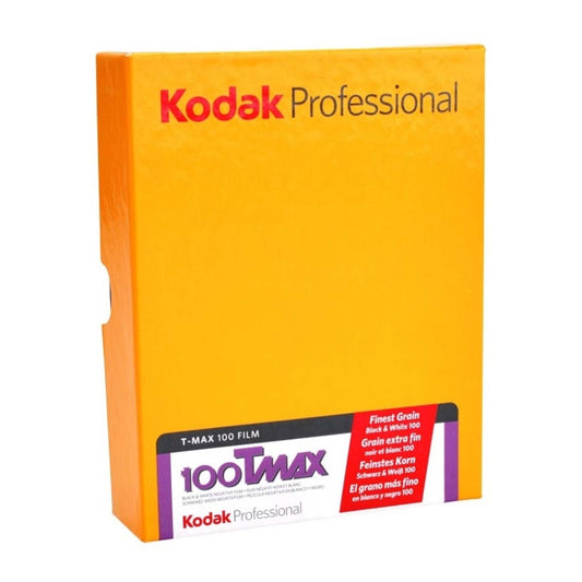 Kodak Vlakfilm T-Max 100 TMX 4x5 inch 10 vel zwartwit