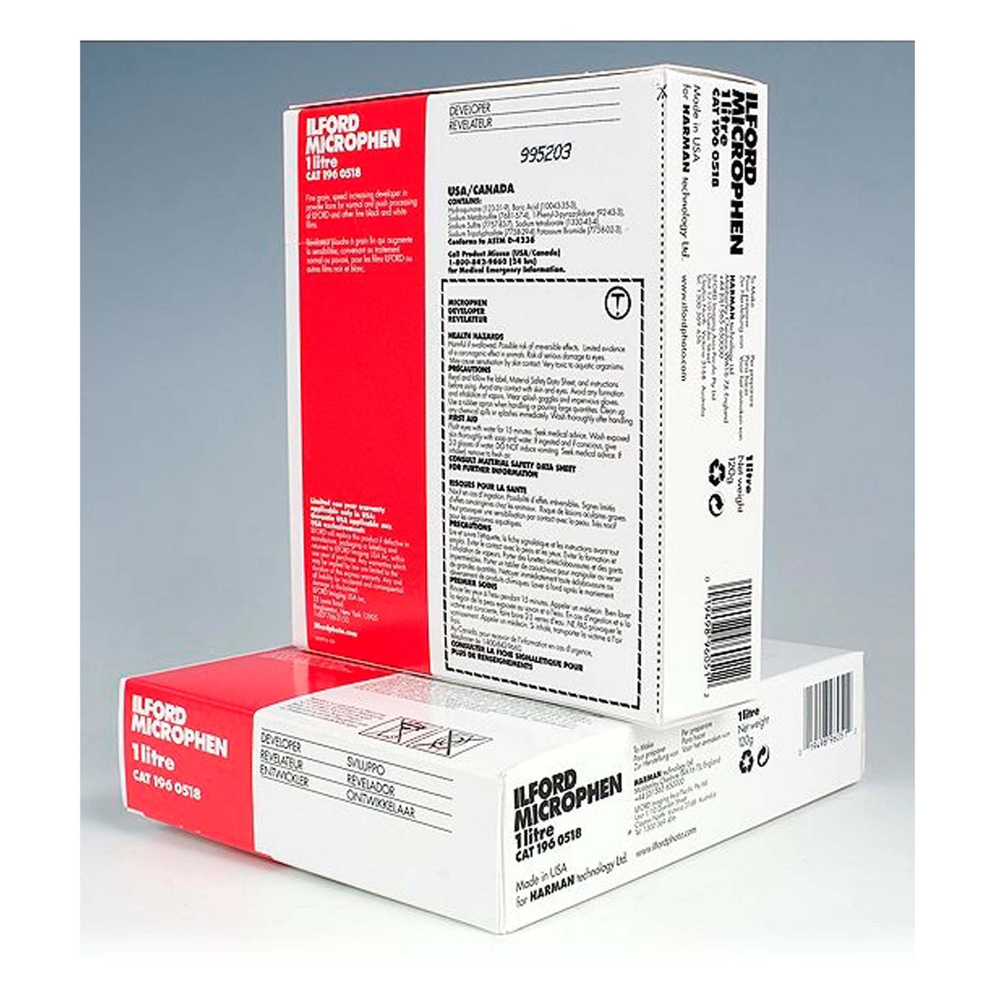 Ilford MICROPHEN zwartwit filmontwikkelaar 1 liter