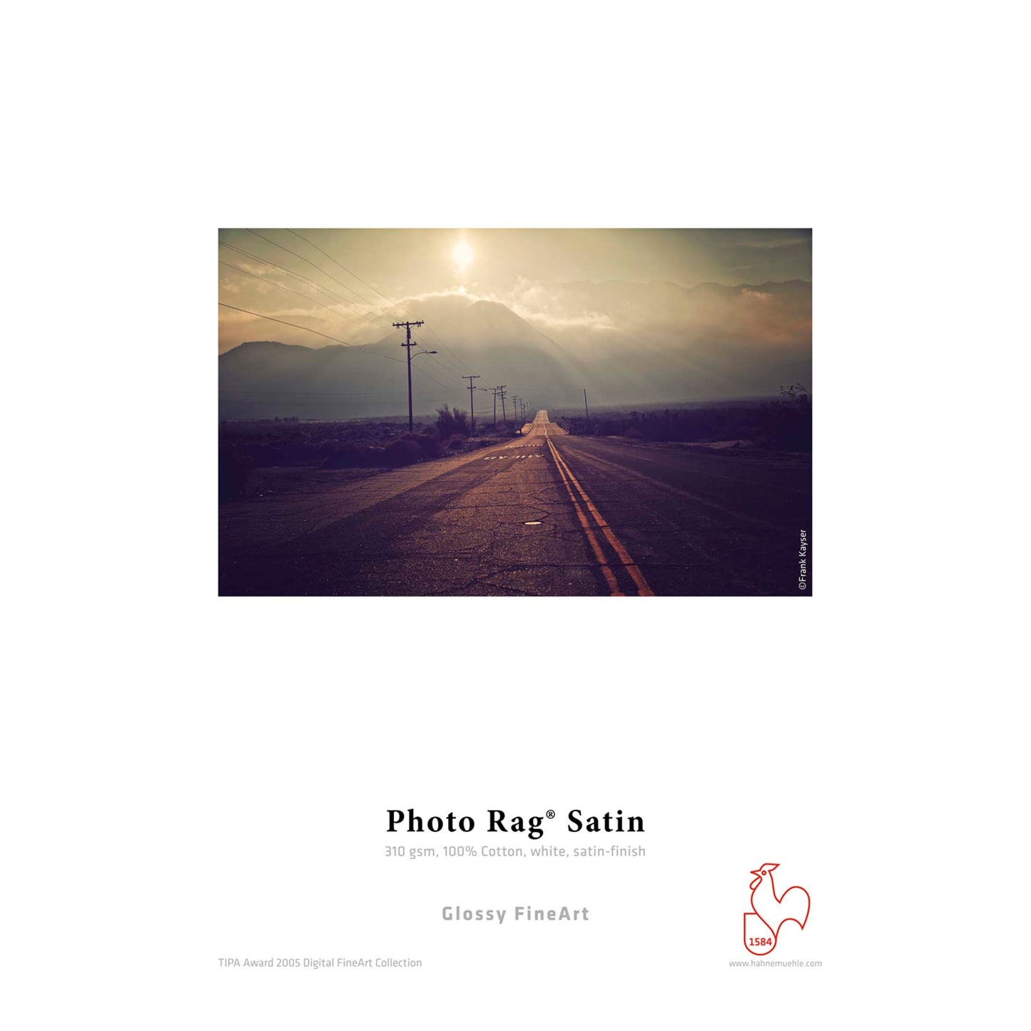 Hahnemuehle Photo Rag Satin A3+ 25 vel 310gr Zijdeglans
