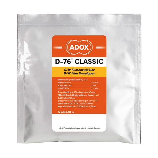 Adox D-76 CLASSIC poederontwikkelaar voor het maken van 5 liter
