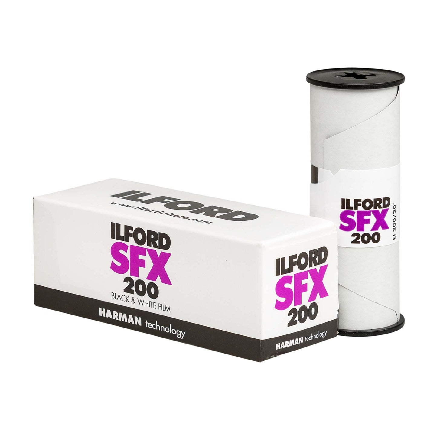 Ilford Rolfilm 120 zwartwit SFX 200