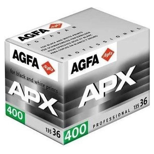 Agfa APX 400 kleinbeeld zwart wit film 135-36
