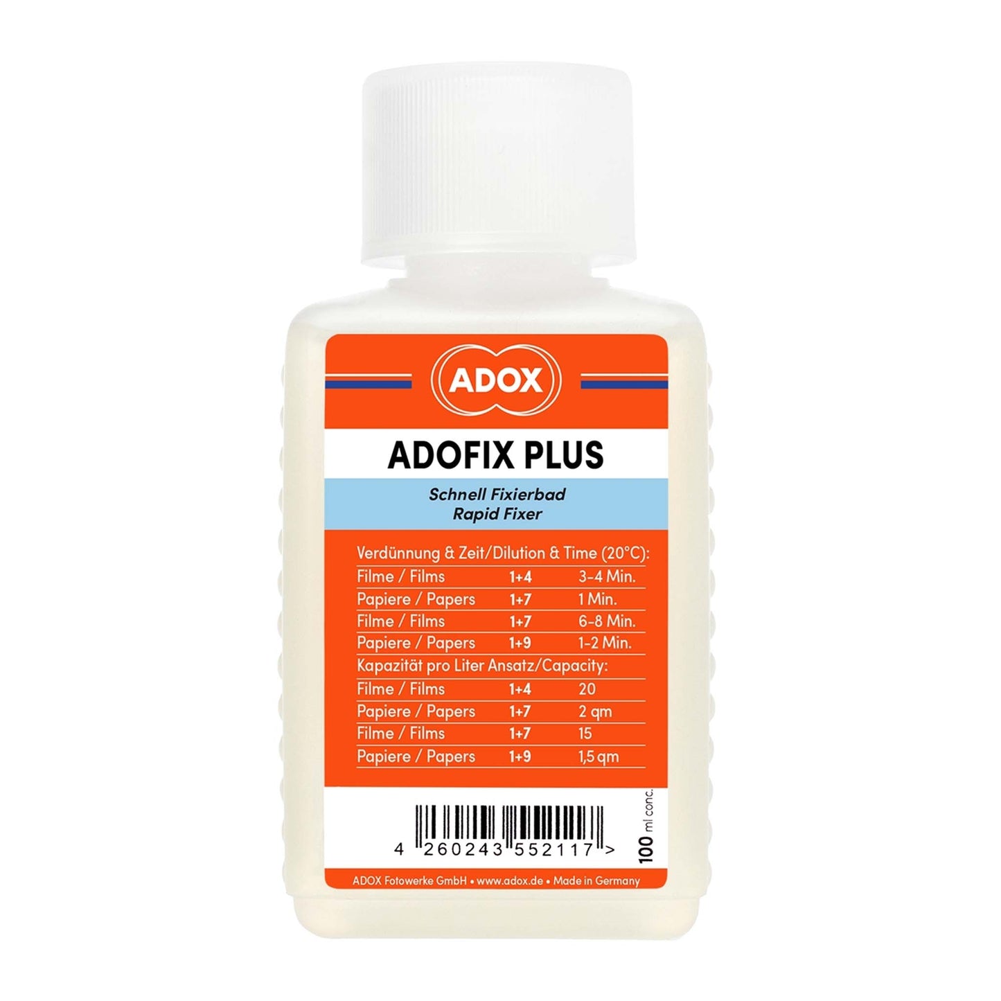ADOX ADOFIX Plus fixeer 100 ml concentraat