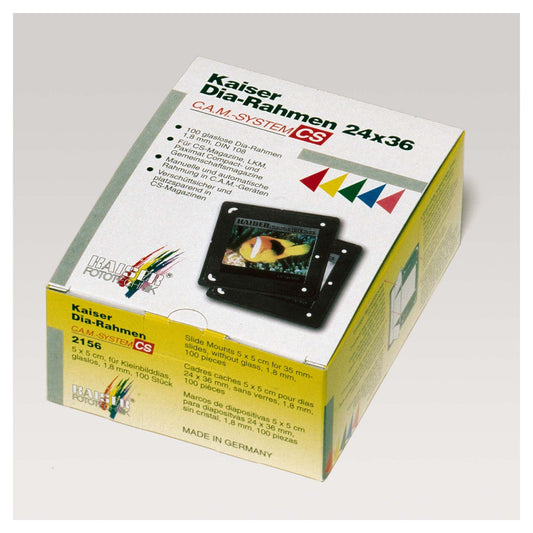 Kaiser 2156 CS Diaramen 24x36mm 1,8mm glasloos 100 stuks