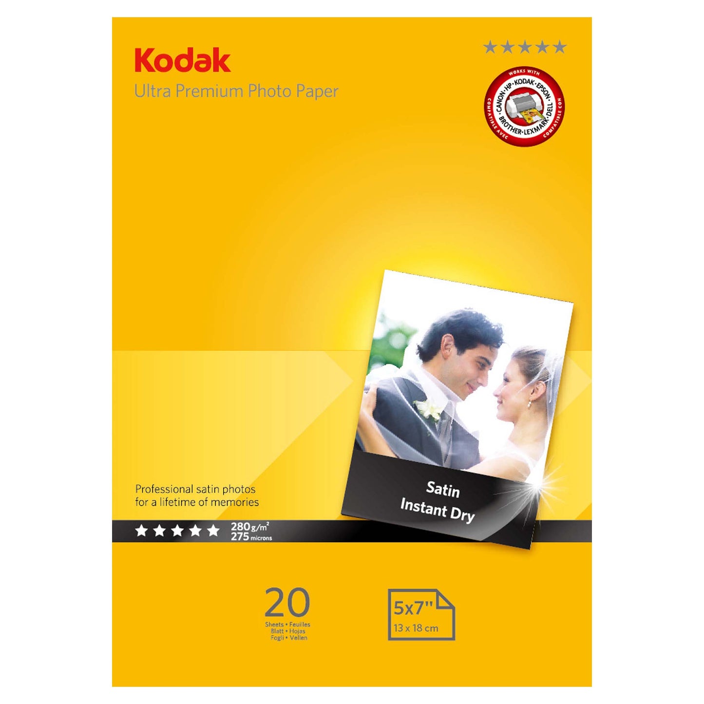 Kodak Ultra Premium 13x18 280 gr 20 vel Satin