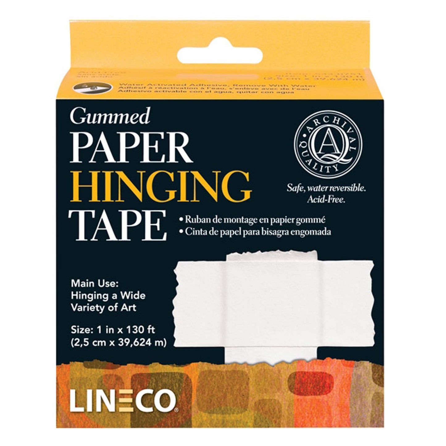 Lineco Gompapier 25mm x 39,6mtr