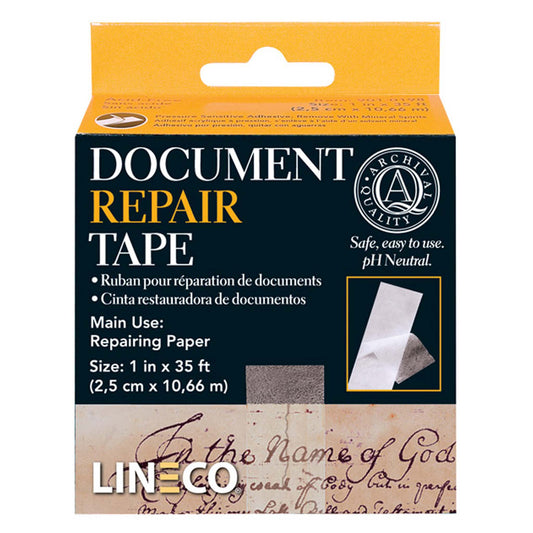 Lineco Document Repair Tape 25mm x 10,65mtr