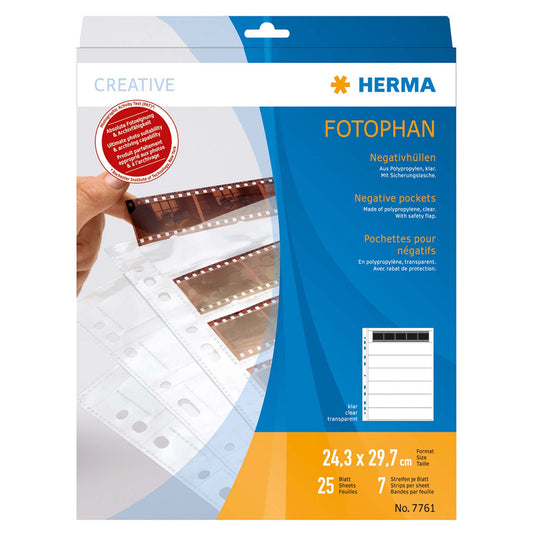 Herma negatief bladen kleinbeeld 25 stuks Herma nr 7761