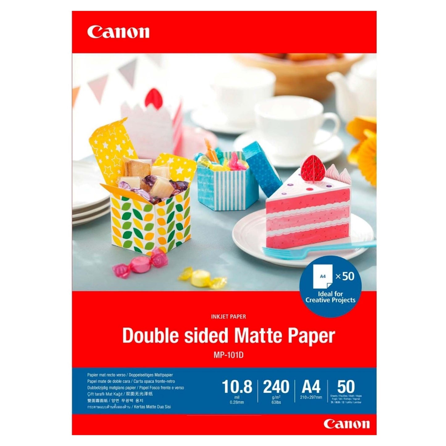 Canon MP-101 D Dubbelzijdig Mat Papier A4 50 vel 240gr.