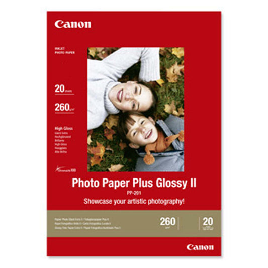 Canon PP-201 Photo Paper Plus II Glossy A3 20 vel 260 gr