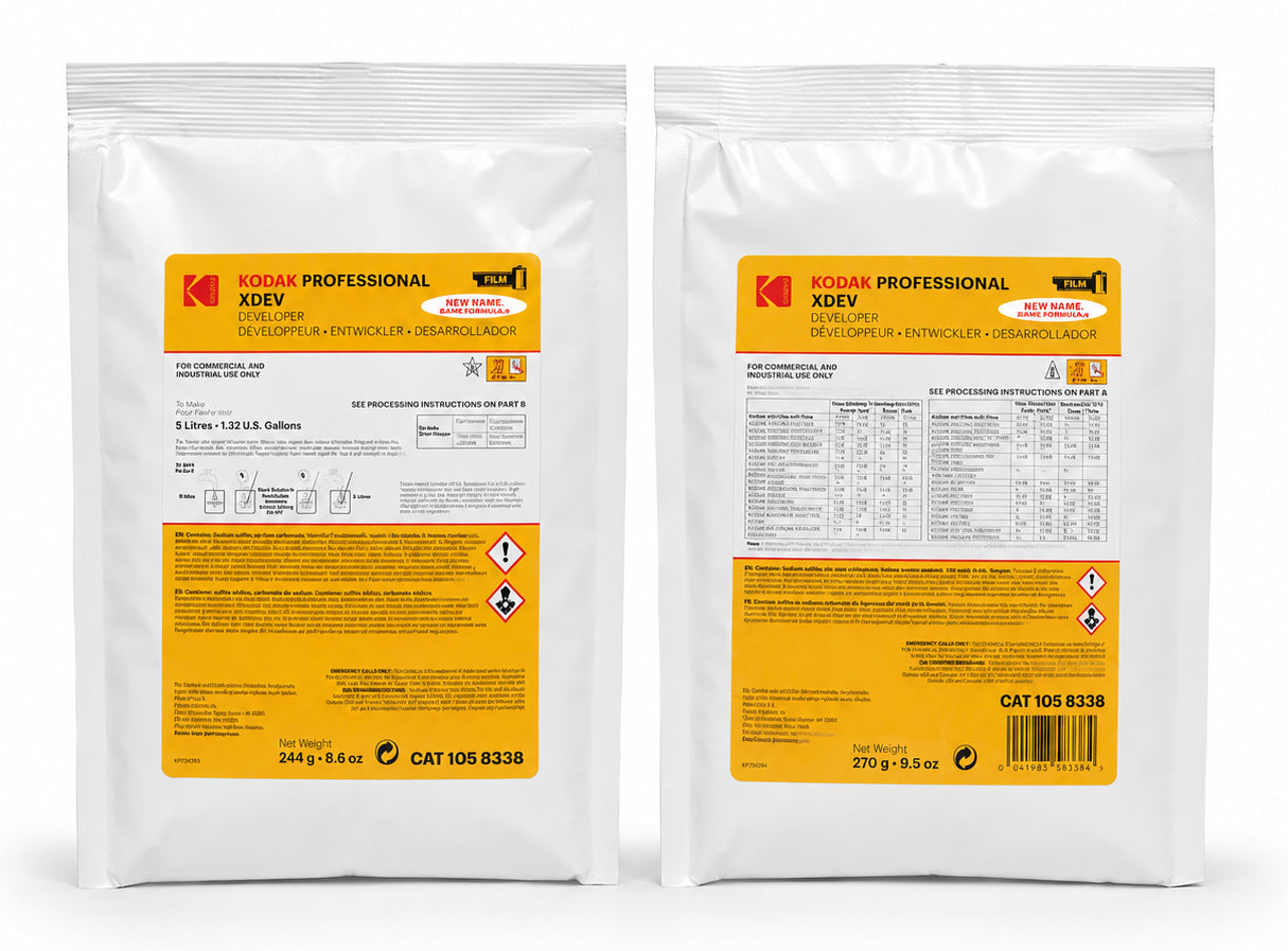 Kodak X-DEV zwartwit filmontwikkelaar voor 5 ltr. (Opvolger van XTOL)