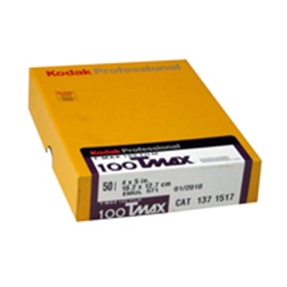 Afbeelding van Kodak Vlakfilm T-Max 100 Pro 8x10 inch 10 vel art.nr. 1673029