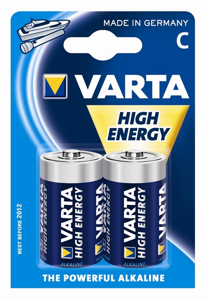 ontsnapping uit de gevangenis injecteren Commandant Varta batterij High Energy 1,5 volt C LR14 Baby 2 stuks verpakking | Het  Beeldgebouw Webshop