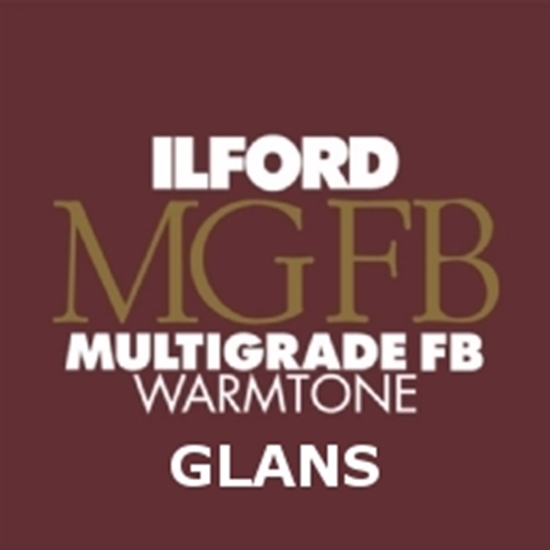 Afbeelding van Ilford Bariet MGW.1K 20,3 x 25,4 cm 25 vel Multigrade Fiber Warmtone Glans art.nr. 619130931