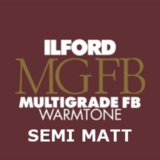 Afbeelding van Ilford Bariet MGW.24K 12.7 x 17.8 cm 100 vel Multigrade Fiber Warmtone Halfmat art.nr. 619130932