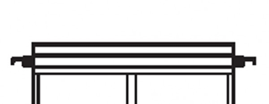 Afbeelding van Kenro stalen staven voor hangmappen 10 stuks lengte 39cm art.nr. 25031001