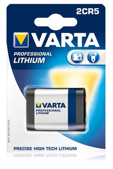 Afbeelding van Varta Professional Lithium 2CR5 6V art.nr. 19950