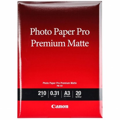 Afbeelding van Canon PM-101 Pro Premium Matte Photo Paper A3 20 vel 210gr. art.nr. 21774