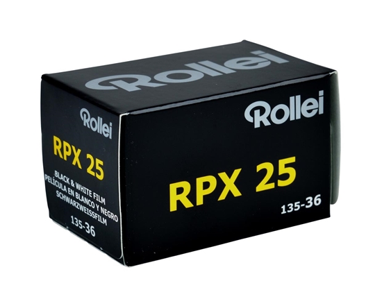 Afbeelding van Rollei RPX 25 kleinbeeld zwartwit 25 ISO 36 opnamen art.nr. 3920477