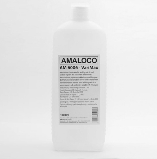 Amaloco AM 6006 Varimax Neutraaltoon papierontwikkelaar 1 liter