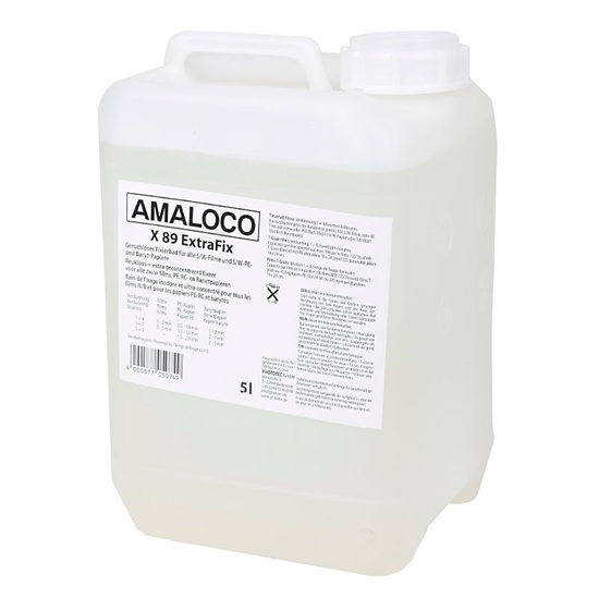 Amaloco X 89 Extrafix 5 liter voor zwartwitfilm en zwartwitpapier