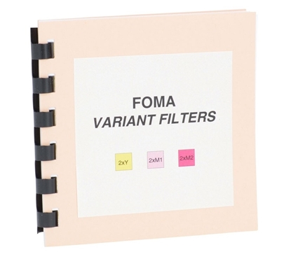 Foma Multigrade filter set 8,9x8,9cm 6 filters