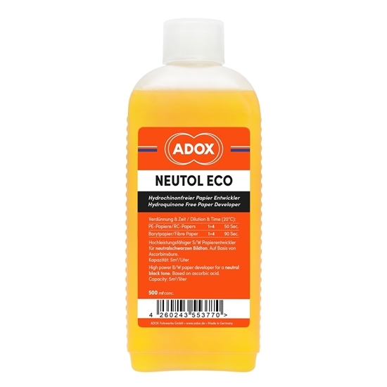 ADOX NEUTOL ECO papierontwikkelaar 500 ml concentraat