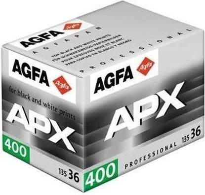 Agfa APX 400 kleinbeeld zwart wit film 135-36