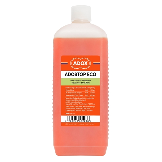 Adox Adostop Stopbad 1000 ml reukloos met indicator