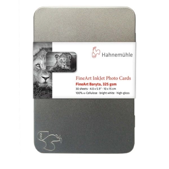 Hahnemuehle Fine Art Baryta Gloss 325gr Photo Cards 10x15cm