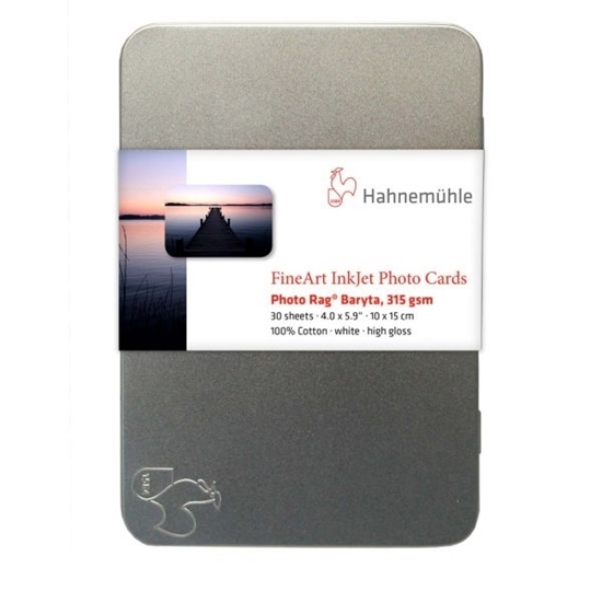 Hahnemuehle Photo Rag Baryta 315 gr Photo Cards 10x15cm