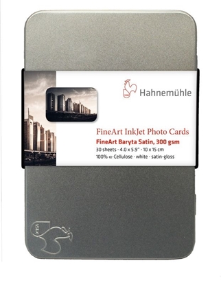 Hahnemuehle Fine Art Baryta Satin 300gr Photo Cards 10x15cm
