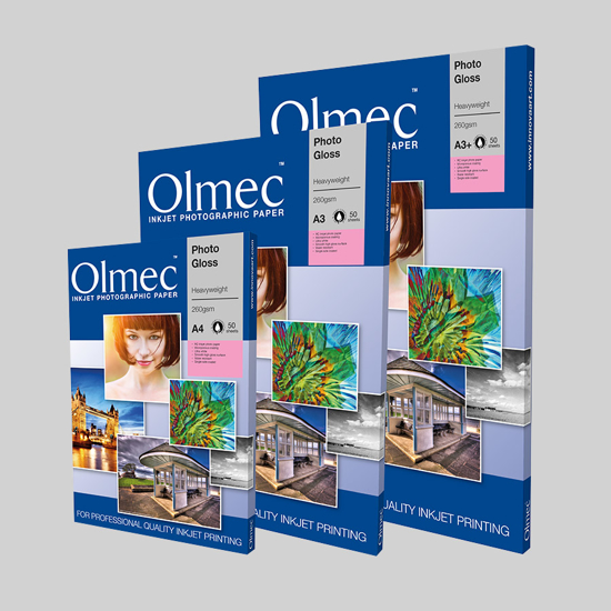 Olmec Inkjet A4 Heavyweight Gloss 260 gr. 500 vel