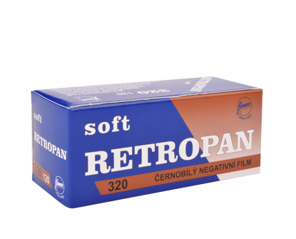 Foma Retropan 320 Soft 120 rolfilm
