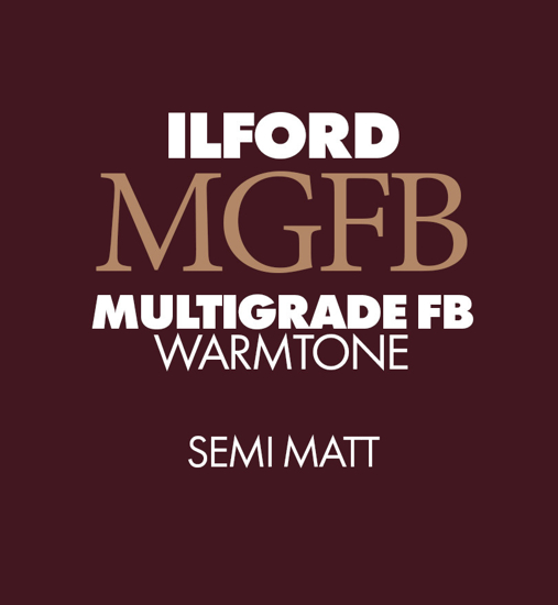 Ilford Bariet MGW.24K 30,5x40,6 cm 50 vel Multigrade Fiber Warmtone Halfmat