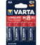 Varta Max Power Alkaline AA batterij 1,5 V 4 stuks