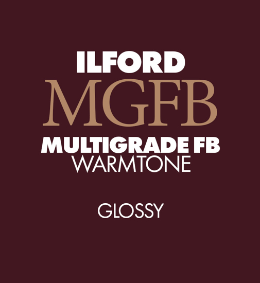 Ilford Bariet MGW.1K 20,3x25,4 100 vel Multigrade Fiber Warmtone Glans