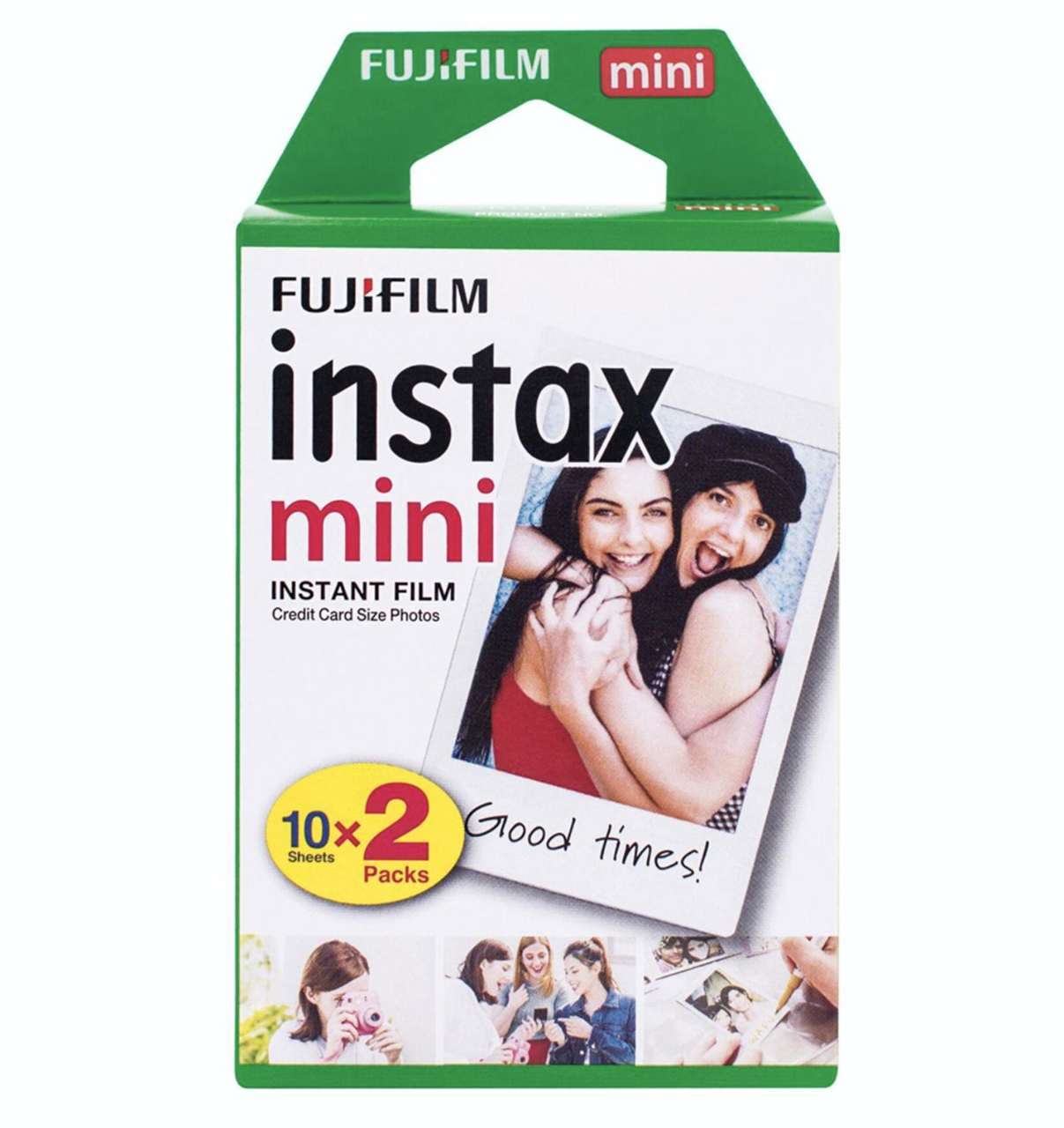 Dokter lijst sympathie Fuji Instax MINI film dubbelpak, 2 x 10 opnamen met wit frame | Het  Beeldgebouw Webshop