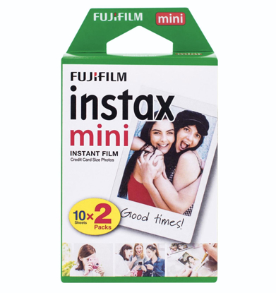 Fuji Instax MINI film dubbelpak, 2 x 10 opnamen