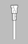 ArtiTeq Perlondraad met Twister 2mm type 09.23150 lengte 150 cm