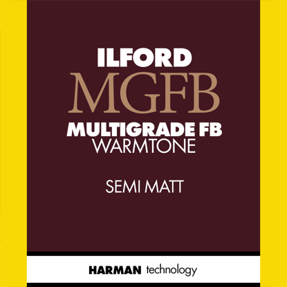 Ilford Bariet MGW.24K 50,8x61 cm 50 vel Multigrade Fiber Warmtone Halfmat