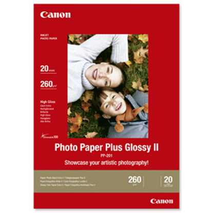 Canon PP-201 Photo Paper Plus II Glossy A3 20 vel 260 gr 