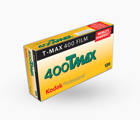 Kodak Rolfilm zwartwit T-Max 400 TMY 120 5 PACK