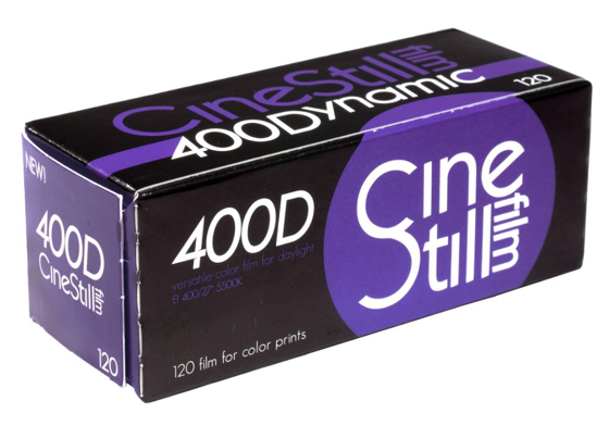 Cinestill 400D 400Dynamic 120 rolfilm kleurennegatief