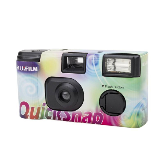 FujiFilm Quicksnap Flash Single Use Camera 27 ISO 400